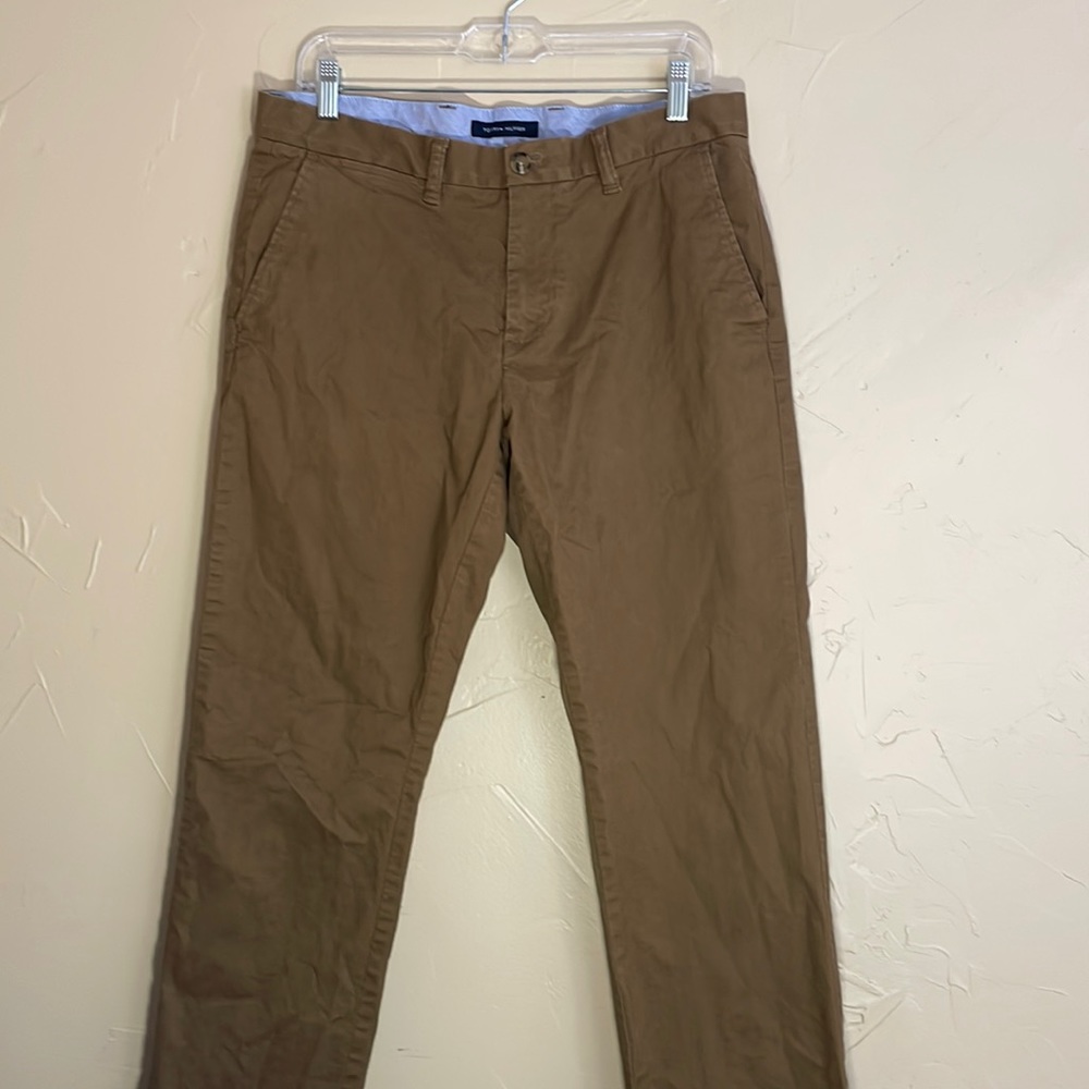 Tommy Hilfiger Mens Sz 32/32 Classic Chino Brown Pants